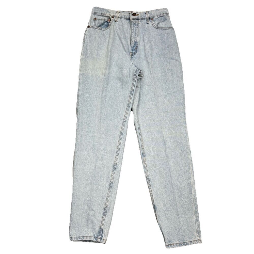 Vintage Levis Jeans Womens 10 Blue 551 Relaxed Tapered Denim 90s High Rise 29x30